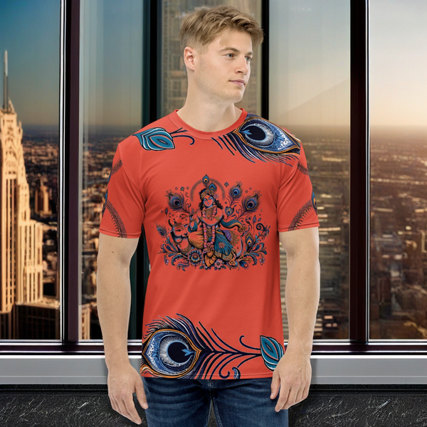 Krishna Hindu All Over T-Shirt